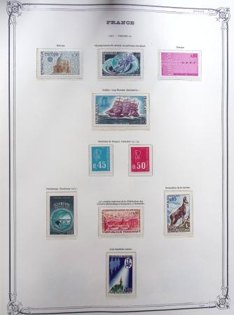 1944-1984 Ancienne collection de France montée dans