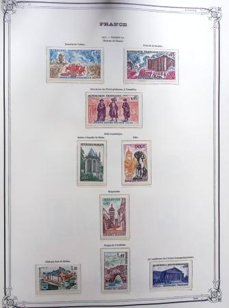 1944-1984 Ancienne collection de France montée dans
