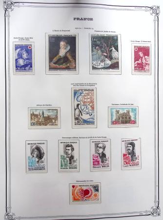 1944-1984 Ancienne collection de France montée dans