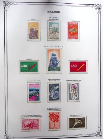 1944-1984 Ancienne collection de France montée dans