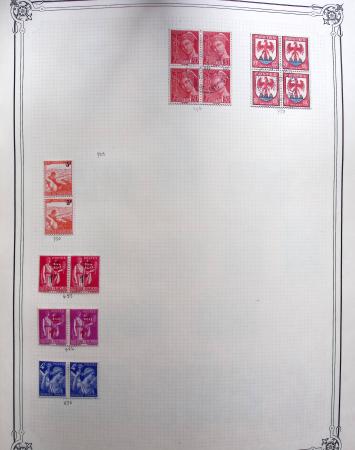 1944-1984 Ancienne collection de France montée dans