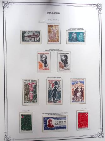 1944-1984 Ancienne collection de France montée dans