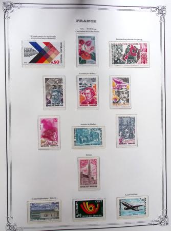 1944-1984 Ancienne collection de France montée dans