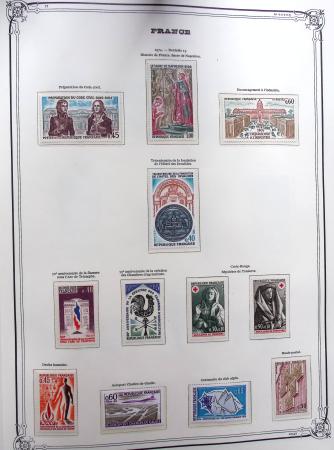1944-1984 Ancienne collection de France montée dans