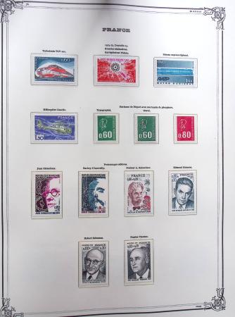1944-1984 Ancienne collection de France montée dans