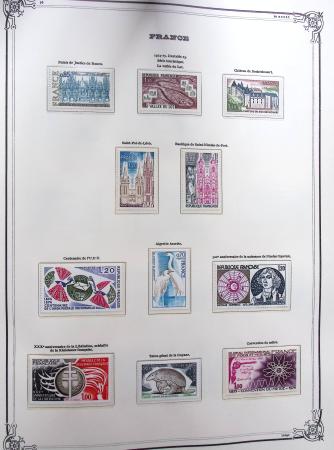 1944-1984 Ancienne collection de France montée dans