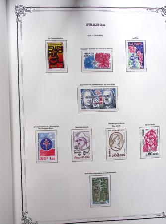 1944-1984 Ancienne collection de France montée dans