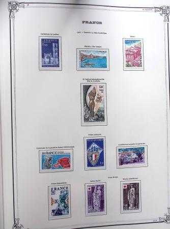 1944-1984 Ancienne collection de France montée dans