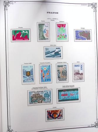 1944-1984 Ancienne collection de France montée dans