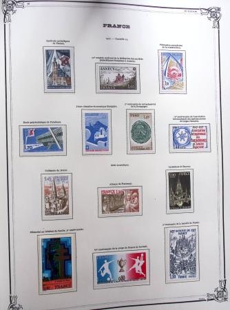 1944-1984 Ancienne collection de France montée dans