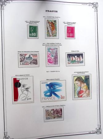 1944-1984 Ancienne collection de France montée dans