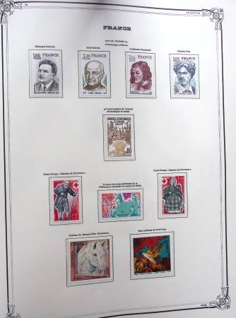 1944-1984 Ancienne collection de France montée dans