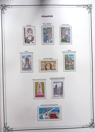 1944-1984 Ancienne collection de France montée dans