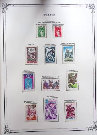 1944-1984 Ancienne collection de France montée dans