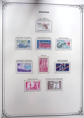 1944-1984 Ancienne collection de France montée dans