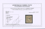 Exceptionnelle variété surcharge incomplète sur n°34
