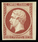 N°17A 80c carmin neuf ** BdF, TB. Signé Calves