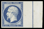 N°15b 25c bleu, bdf avec filet d'encadrement, neuf