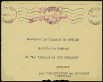 9 lettres dont 4 griffes "Chef de l'Etat français",
