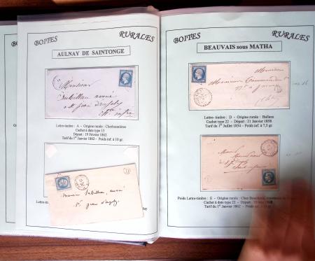 CHARENTE-MARITIME 1840-1876, Collection de +370 lettres