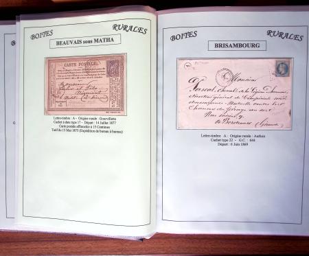 CHARENTE-MARITIME 1840-1876, Collection de +370 lettres