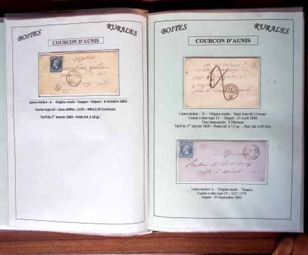 CHARENTE-MARITIME 1840-1876, Collection de +370 lettres