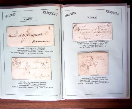 CHARENTE-MARITIME 1840-1876, Collection de +370 lettres