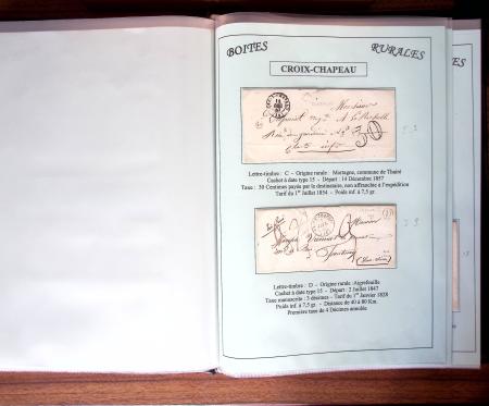 CHARENTE-MARITIME 1840-1876, Collection de +370 lettres