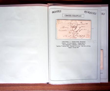 CHARENTE-MARITIME 1840-1876, Collection de +370 lettres