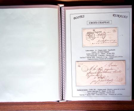 CHARENTE-MARITIME 1840-1876, Collection de +370 lettres