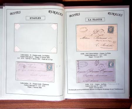 CHARENTE-MARITIME 1840-1876, Collection de +370 lettres