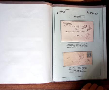 CHARENTE-MARITIME 1840-1876, Collection de +370 lettres