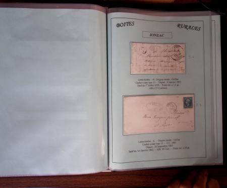 CHARENTE-MARITIME 1840-1876, Collection de +370 lettres