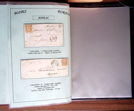 CHARENTE-MARITIME 1840-1876, Collection de +370 lettres