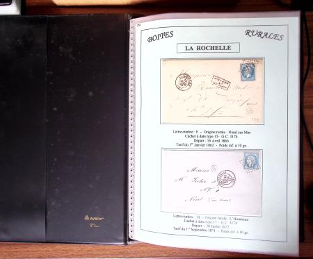CHARENTE-MARITIME 1840-1876, Collection de +370 lettres