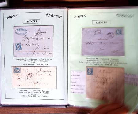 CHARENTE-MARITIME 1840-1876, Collection de +370 lettres