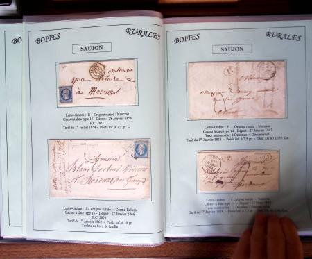 CHARENTE-MARITIME 1840-1876, Collection de +370 lettres