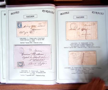 CHARENTE-MARITIME 1840-1876, Collection de +370 lettres