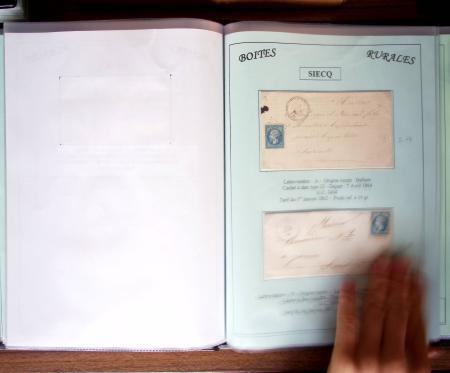 CHARENTE-MARITIME 1840-1876, Collection de +370 lettres