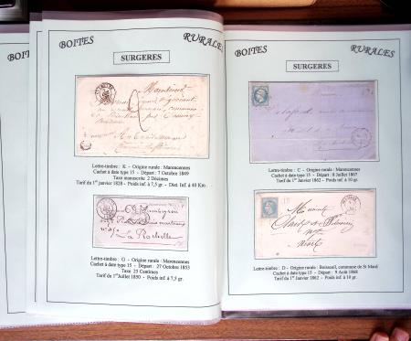 CHARENTE-MARITIME 1840-1876, Collection de +370 lettres