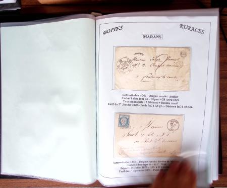 CHARENTE-MARITIME 1840-1876, Collection de +370 lettres