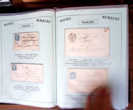 CHARENTE-MARITIME 1840-1876, Collection de +370 lettres