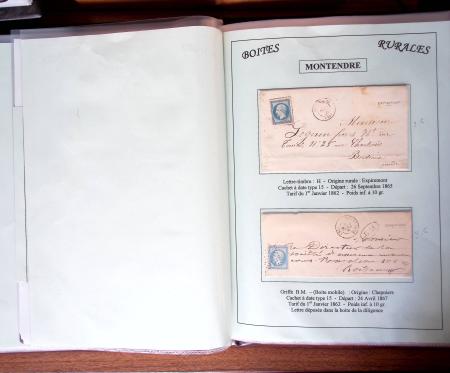 CHARENTE-MARITIME 1840-1876, Collection de +370 lettres