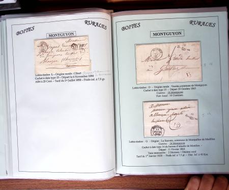 CHARENTE-MARITIME 1840-1876, Collection de +370 lettres