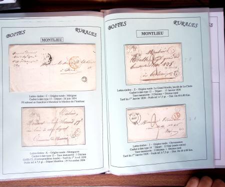 CHARENTE-MARITIME 1840-1876, Collection de +370 lettres