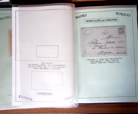 CHARENTE-MARITIME 1840-1876, Collection de +370 lettres