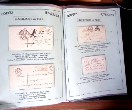 CHARENTE-MARITIME 1840-1876, Collection de +370 lettres