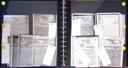 1942-1945, Belle collection de V-Mails et d'Airgraphs