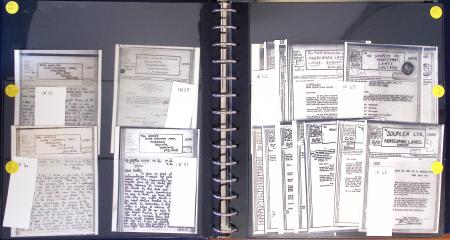 1942-1945, Belle collection de V-Mails et d'Airgraphs