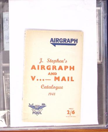 1942-1945, Belle collection de V-Mails et d'Airgraphs
